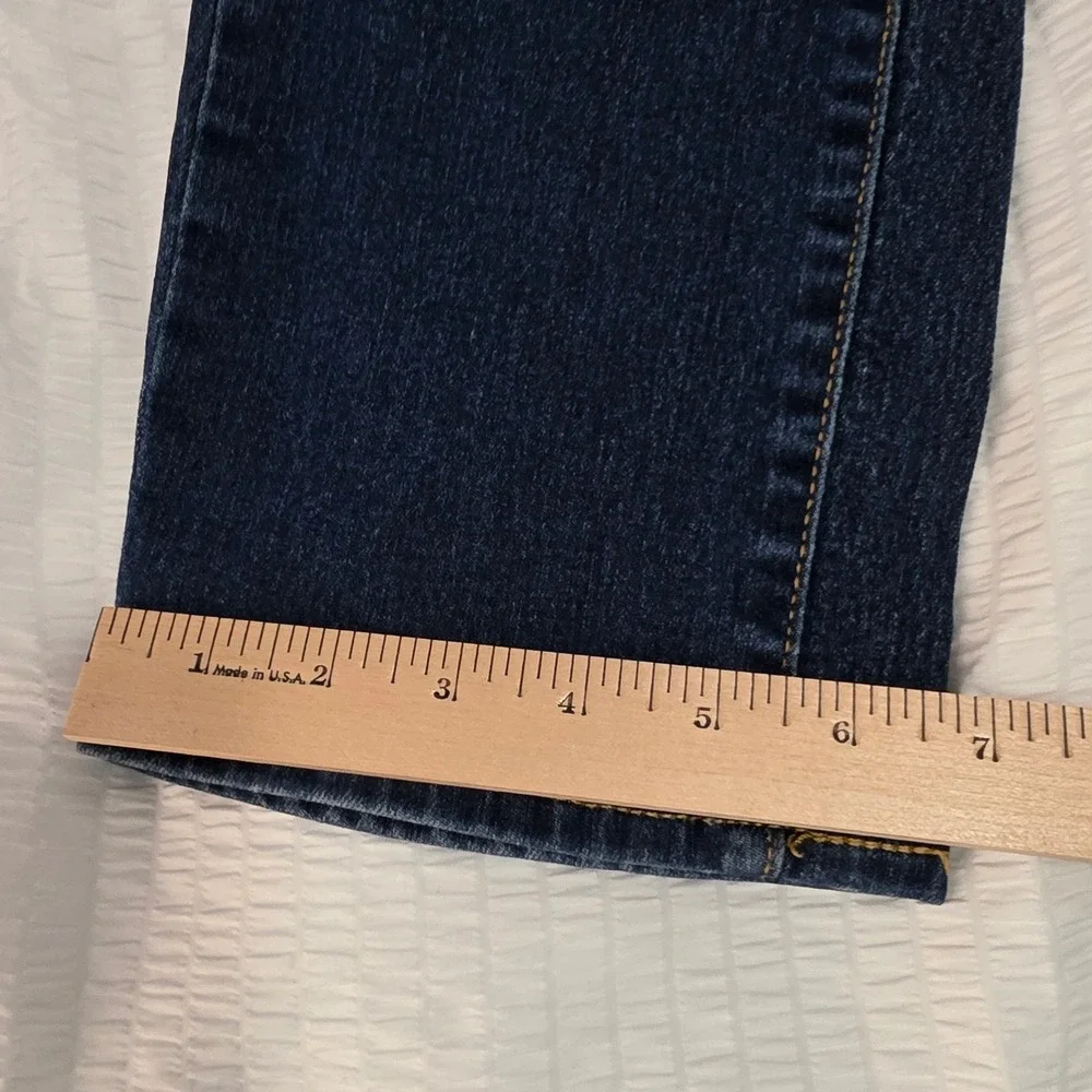 Levis 724 High Rise Straight Jeans Dark Wash Denim Blue Pants Mens 32x30